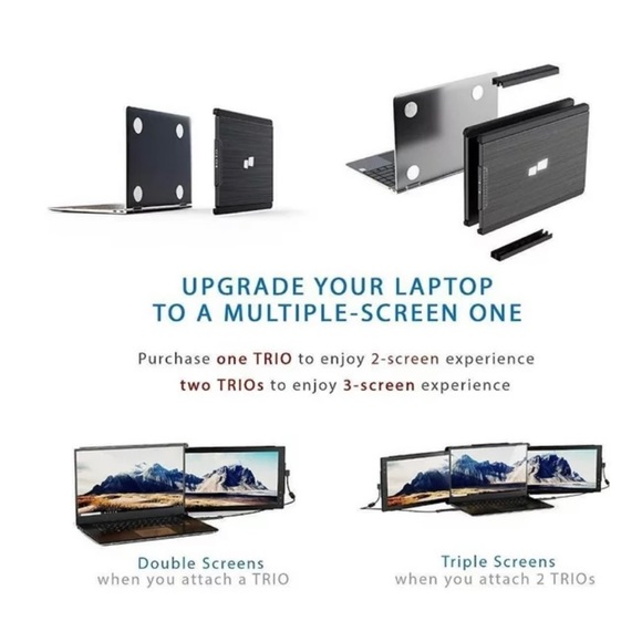 🌸✨NWT Bundle — BRAND NEW Mobile Pixels Trio Monitor and Kickstand - Picture 12 of 13